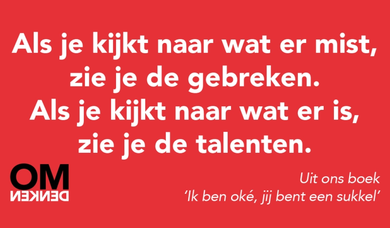 Tegel van Uit ons boek: Ik ben oké