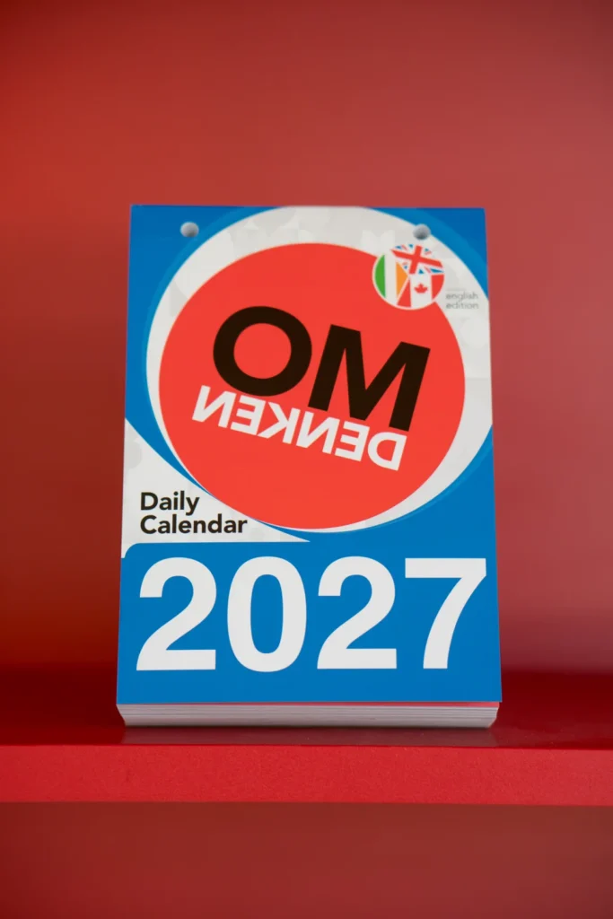 Omdenken Daily Calendar 2027 - ENGLISH EDITION